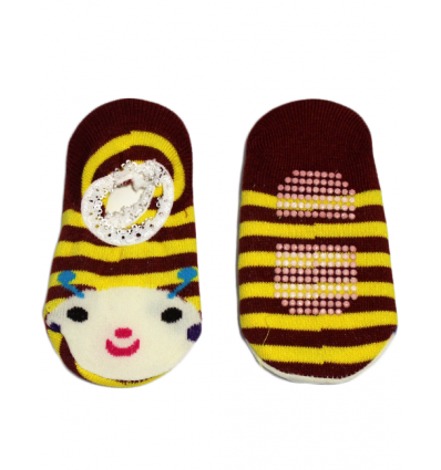 Happy Bee Baby Ankle Socks