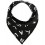 Funky Bandana Dribble Bib - Blackboard