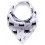 Funky Bandana Dribble Bib - Caped Crusader