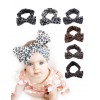 Luxury Retro Leopard Print Baby Headwrap