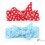 D.I.Y - 2 x Luxury Polka Fabric Headband (Collection 2)