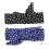 D.I.Y - 2 x Luxury Polka Fabric Headband (Collection 3)