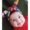 Luxury Floral Baby Headwrap - Autumn Nights