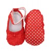 Luxury Red Bow Baby Party Shoes
