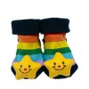 Stripe Star Non-Slip Baby Slipper Socks