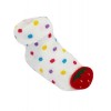 White Berry Baby Slipper Socks