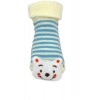 Stripe Bear Non-Slip Baby Slipper Socks