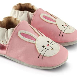 Leather Baby Slippers